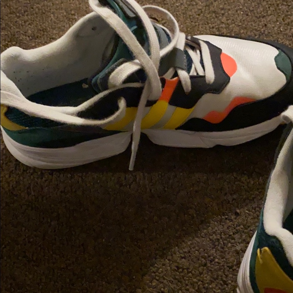 Adidas multi color shoe